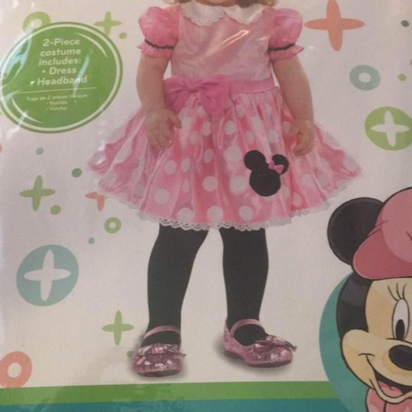 BRAND NEW baby girl Disney Minnie Mouse halloween costume size 6 - 12 Months - Picture 4 of 7